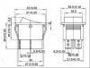 Rocker Switch KCD2,15 A/ 250 VAC, 20 A /125 VAC, ON-OFF, DPST - 2 - Vikiwat Rocker Switch KCD2,15 A/ 250 VAC, 20 A /125 VAC, ON-OFF, DPST - 2
