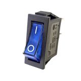 Rocker Switch, 2-position, OFF-ON, 15A/250VAC, hole size 28x10mm