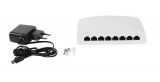 8-port Gigabit Desktop Switch, D-Link, DGS-1008D - 3 - Vikiwat 8-port Gigabit Desktop Switch, D-Link, DGS-1008D - 3