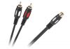 Cable, 2xRCA/m-RCA/f, 0.25m, KPO3871
