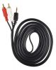 Cable, plug 3.5 stereo/m-2xRCA/m, 3m - 1
