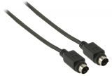 Кабел, SVHS 4pin/m-SVHS/m 4pin, 5m - 3 - Викиват Кабел, SVHS 4pin/m-SVHS/m 4pin, 5m - 3
