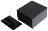Кутия пластмасова за автомобилна електроника 85x80x50mm, черна