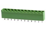 PCB TERMINAL BLOCK WITH INSULATING BARRIERS, 12 PINS, 15A, FOR PRINTED MOUNTING