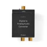 Converter TosLink / RCA-2xRCA, digital-stereo signal, ACON2510BK, NEDIS
