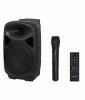 Portable karaoke system AC-08UB, 8", 80W, Bluetooth, USB, mp3 - 1