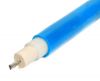 Cable, high voltage, 7.5kV, blue, nickel-plated copper, PVC
