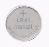 Button Cell Battery LR41, 1.5V, alkaline, MAXELL
 - 1