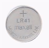 Button Cell Battery LR41, 1.5V, alkaline, MAXELL
