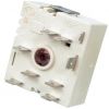 Ceramic plate switch, 50.55021.100, 2 positions, 7 contacts, 13A, 230VAC - 1
