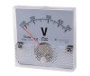 Analogue panel voltmeter SF-80, 500V, AC/DC, 80x80 mm - 1