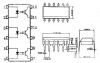Optocoupler TLP521-3