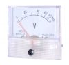 Волтметър, 100 VDC, 85C1-V, размери 65x55 mm - Викиват Волтметър, 100 VDC, 85C1-V, размери 65x55 mm