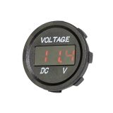 Car voltmeter 12/24V, DC, ф29mm, VEMARK