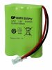 Rechargeable Battery T207 3.6V 550mAh 3xAAA Ni-Mh