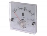 Analogue panel ammeter SF-80, 100 A, AC, current transformer operated 100/5 A