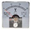Analogue panel voltmeter VF-50, 0-30V, DC, self-contained, 50x50mm - 2