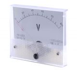 Analogue panel voltmeter 69C9, 100 V, DC, 80x65 mm