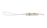 LED модул, 3 LEDs, 12VDC, 1.2W, IP68, влагозащитен, студенобял