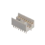 DIP socket, 16pin, 2.54mm rack, for integrated circuits 7709