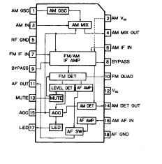 Интегрална схема BA4236, FM-AM IF system, ZIP18 - 2