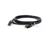High speed cable HDMI male - HDMI male with Ethernet, 2m lenght, black, CVGT34001BK20 NEDIS - 3