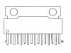 HA13130 - интегрална схема; 17 W dual BTL Audio Power Amplifier; SIP16 - Викиват HA13130 - интегрална схема; 17 W dual BTL Audio Power Amplifier; SIP16