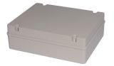 Plastic box, VB-AG-3038, 380x300x120mm, IP66, grey, outdoor installation