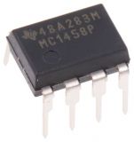 Integrated circuit MC1458P operational amplifier