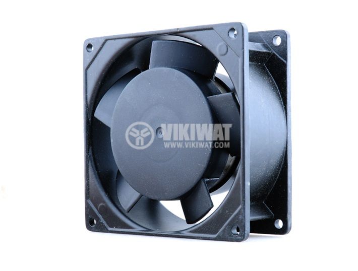 Fan, 230VAC, 92x92x38mm, 17.6W, with bearing, 90m3/h, VM9238A2HBL
 - 2 - Vikiwat Fan, 230VAC, 92x92x38mm, 17.6W, with bearing, 90m3/h, VM9238A2HBL
 - 2