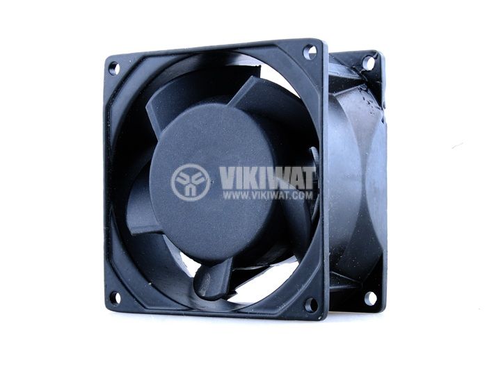 Fan, 230VAC, 80x80x38mm, 14W, with bearing, 44m3/h, VM8038A2HBL
 - 2 - Vikiwat Fan, 230VAC, 80x80x38mm, 14W, with bearing, 44m3/h, VM8038A2HBL
 - 2