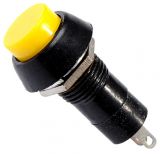 Button Switch, CY01H-Y, NO, 2A / 230VAC, yellow