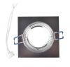 Арматура за вграждане за халогенни и LED луни, сребриста, GU5.3/GU10, квадрат, подвижна, BH03-00113 - 5
