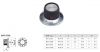 Potentiometer knob 23х14 mm with flange and counting dial - 4