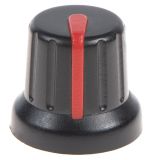 Копче за потенциометър, ф14х16mm, с индикаторна линия