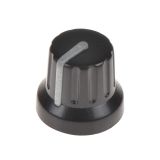 Копче за потенциометър ф16х14mm, с фланец и индикаторна линия