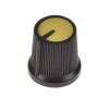 Копче за потенциометър ф15х15mm, с фланец и индикаторна линия - 1