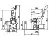 Електрически прекъсвач (ключ), регулатор на обороти и реверс за ръчни електроинструменти FA2-4/2BEK-3 4A/250VAC - 4