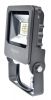LED floodlight 10W, 220VAC, 800lm, 3000K, warm white, IP65, waterproof, SLIM, BТ62-01002 - 2