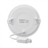 Recessed LED panel 15W, round, 220VAC, 1440lm, 6500K, cool white, 198mm, BP01-61530
 - 3