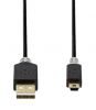 USB cable USB a male to mini USB male, 2 meters, CCBW60300AT20 Nedis - 2