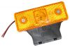 Авто еврогабарит, жълт с 4 бр. LED диода, 24 V - 1 - Викиват Авто еврогабарит, жълт с 4 бр. LED диода, 24 V - 1