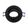 Арматура за вграждане BH03-02011, кръгла, 1x35W, GU10, черна - 2