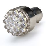Auto LED lamp, BA15s, 12 V, 19 led, white