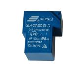 Реле електромагнитно SLA-24VDC-SL-C, бобина 24VDC, 30A/250VAC, SPDT
