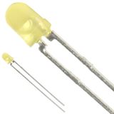 LED diode, Ф3 mm, yellow