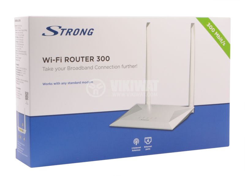 Безжичен рутер STRONG, 300Mbit/s - 7