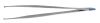 Tweezers, 120mm, straight, pointed, with a tooth - 2