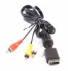 RCA Cable to Playstation AV for PlayStation 3, PlayStation 2 and PS One, 1.75m - 1