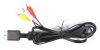 RCA Cable to Playstation AV for PlayStation 3, PlayStation 2 and PS One, 1.75m - 2